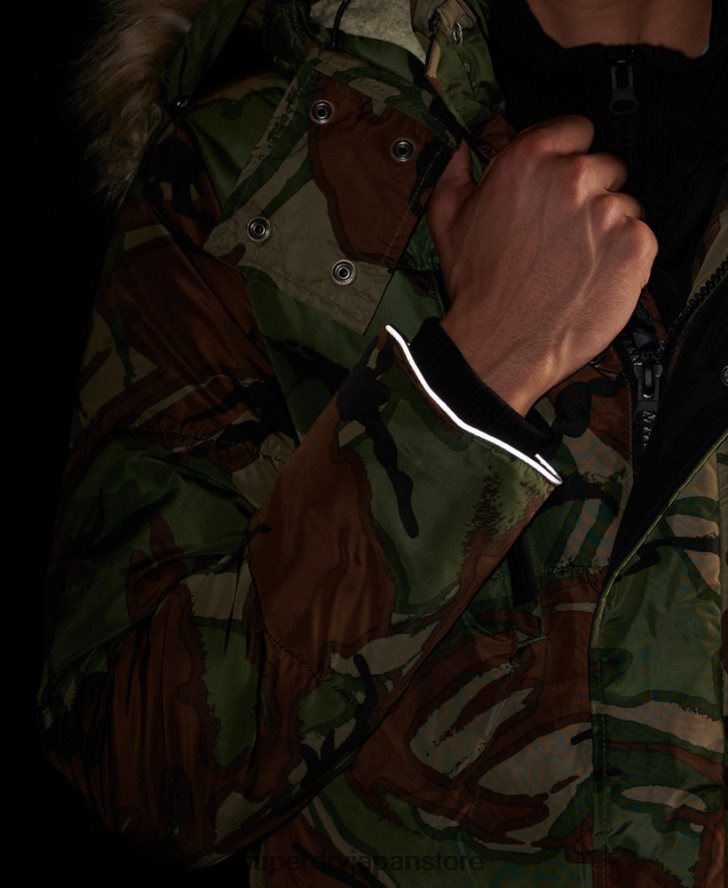 SDエクスペディションパーカージャケット 男性 Superdry 衣類 緑 2J62PZ4775