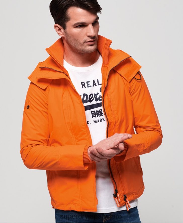 フード付きテクニカルポップジップ SD-ウィンドチータージャケット 男性 Superdry 衣類 青 2J62PZ4791