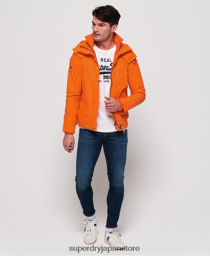 フード付きテクニカルポップジップ SD-ウィンドチータージャケット 男性 Superdry 衣類 青 2J62PZ4791