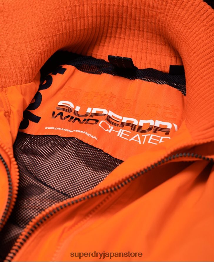 フード付きテクニカルポップジップ SD-ウィンドチータージャケット 男性 Superdry 衣類 青 2J62PZ4791