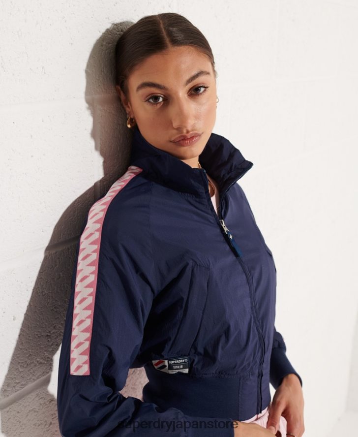 コードエナジー SD-ウィンドランナー ジャケット 女性 Superdry 衣類 海軍 2J62PZ5510