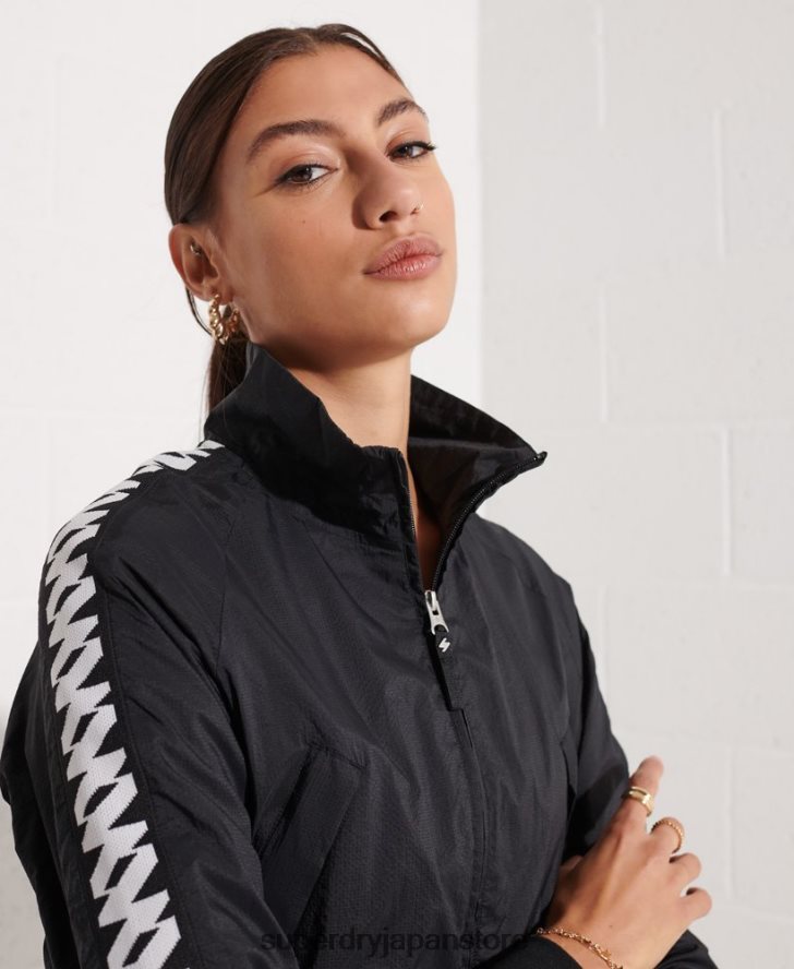 コードエナジー SD-ウィンドランナー ジャケット 女性 Superdry 衣類 黒 2J62PZ5575