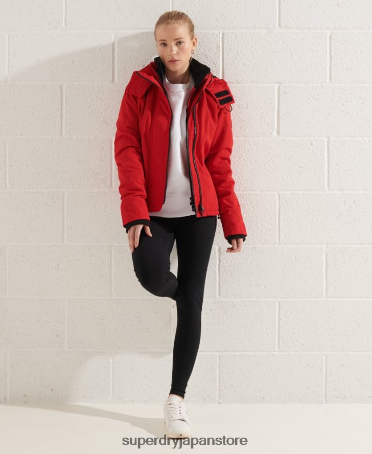 オットマン SD-ウィンドチーター ジャケット 女性 Superdry 衣類 赤 2J62PZ5676