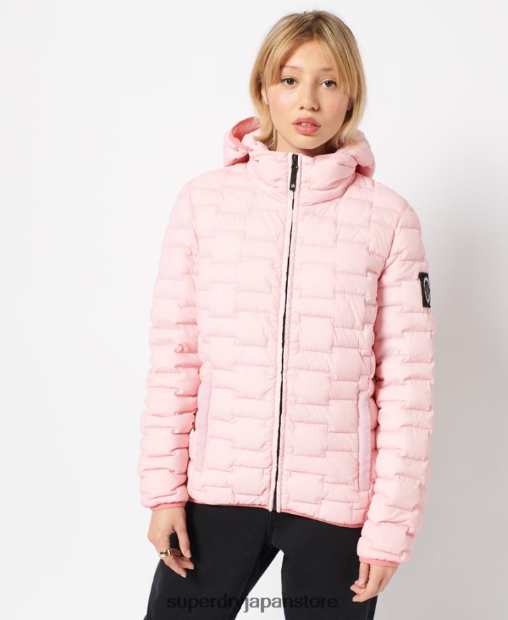 エクスペディション ダウン SD ウィンドブレーカー ジャケット 女性 Superdry 衣類 ピンク 2J62PZ5694