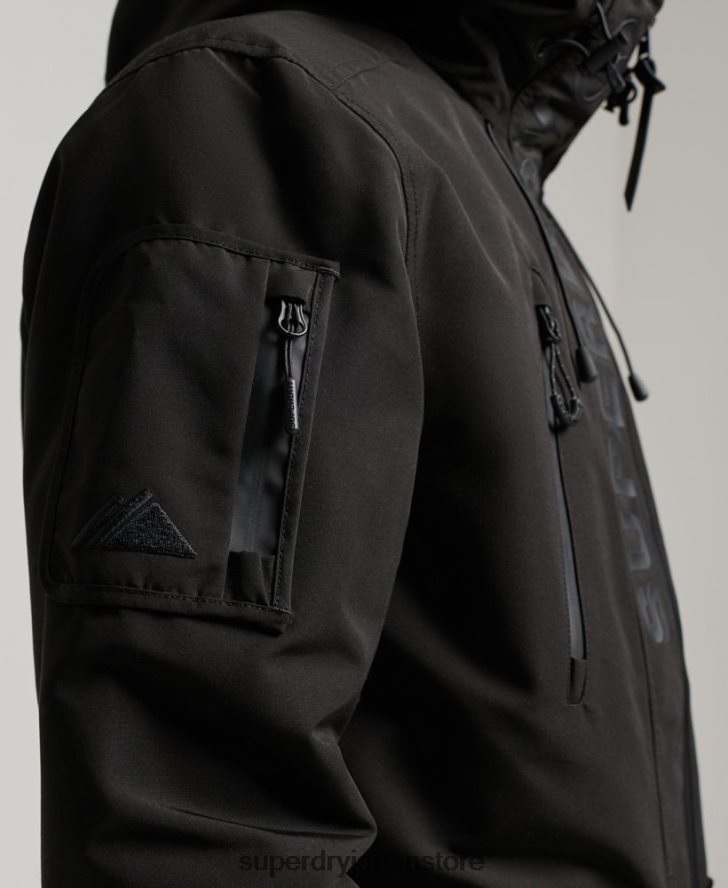 究極のSDウィンドブレーカージャケット 男性 Superdry 衣類 黒 2J62PZ919