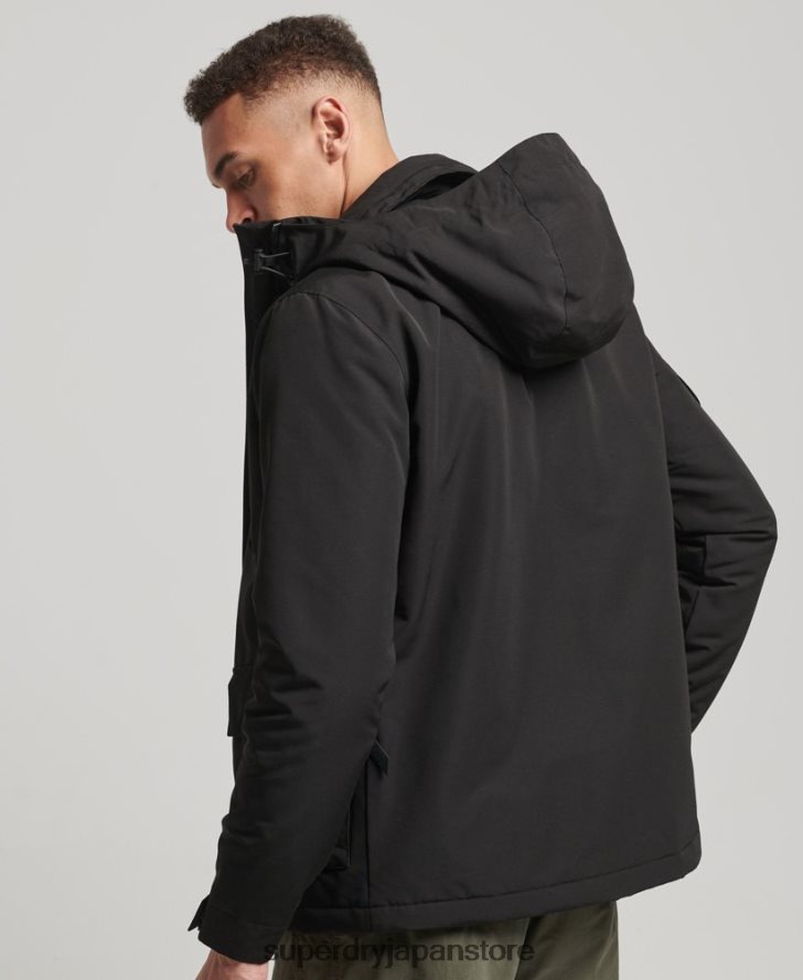 究極のSDウィンドブレーカージャケット 男性 Superdry 衣類 黒 2J62PZ922