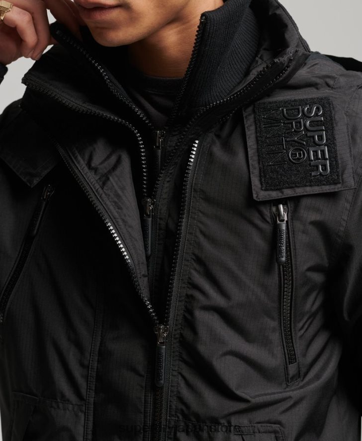 マウンテン SD ウィンドブレーカー ジャケット 男性 Superdry 衣類 黒 2J62PZ924