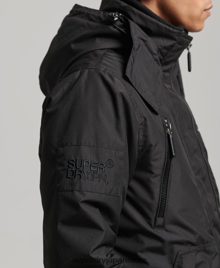 マウンテン SD ウィンドブレーカー ジャケット 男性 Superdry 衣類 黒 2J62PZ924