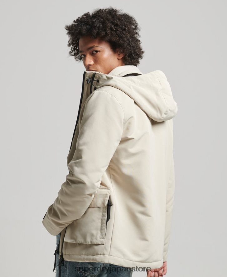 究極のSDウィンドブレーカージャケット 男性 Superdry 衣類 ベージュ 2J62PZ926