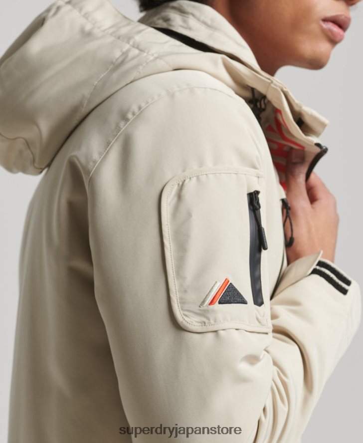 究極のSDウィンドブレーカージャケット 男性 Superdry 衣類 ベージュ 2J62PZ926