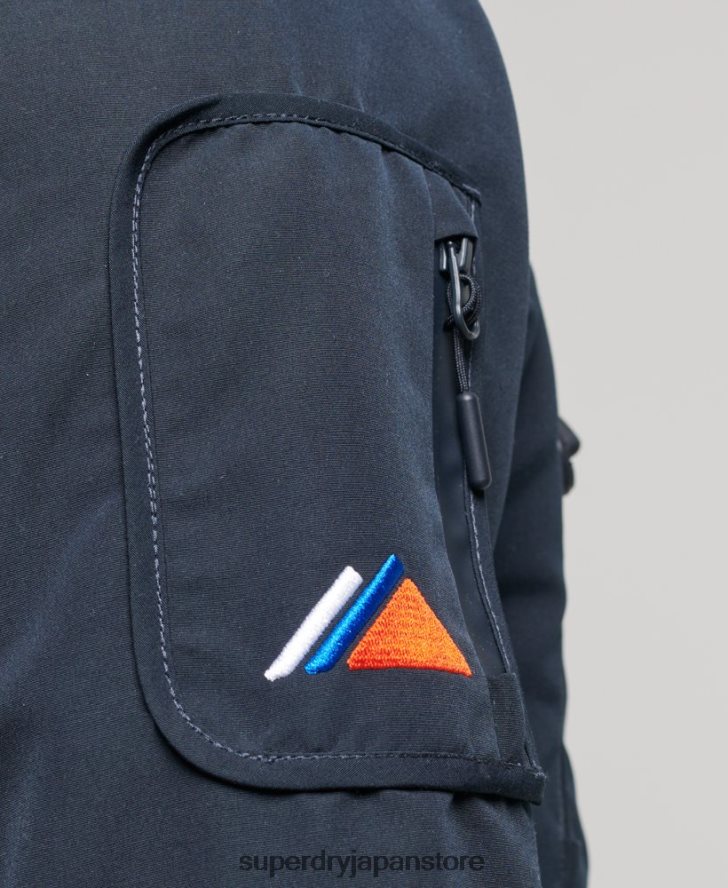 究極のSDウィンドブレーカージャケット 男性 Superdry 衣類 海軍 2J62PZ940