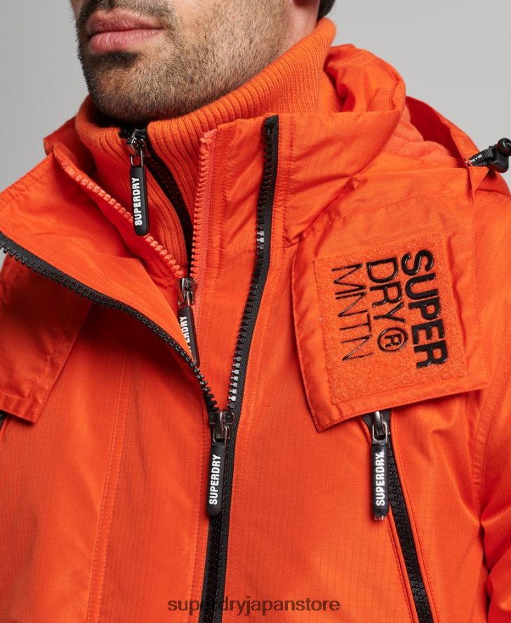 マウンテン SD ウィンドブレーカー ジャケット 男性 Superdry 衣類 オレンジ 2J62PZ944