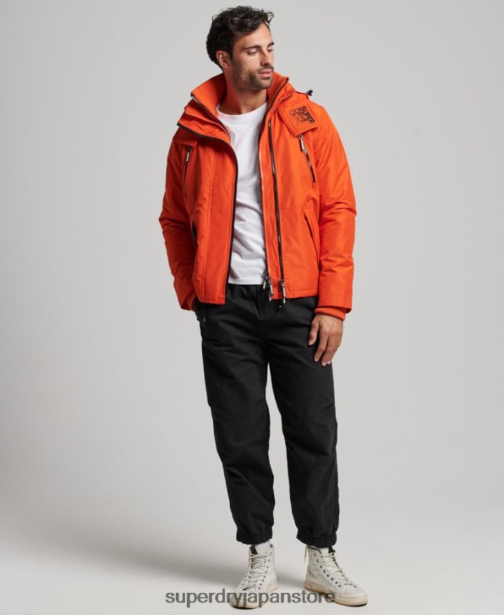 マウンテン SD ウィンドブレーカー ジャケット 男性 Superdry 衣類 オレンジ 2J62PZ944