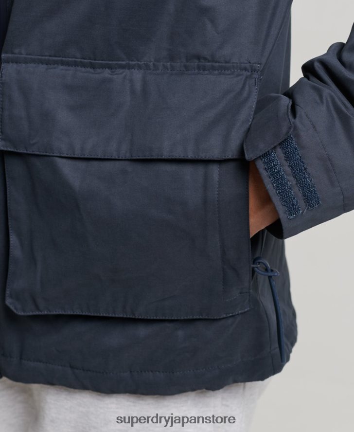 究極のマイクロファイバー SD ウィンド ジャケット 男性 Superdry 衣類 海軍 2J62PZ952