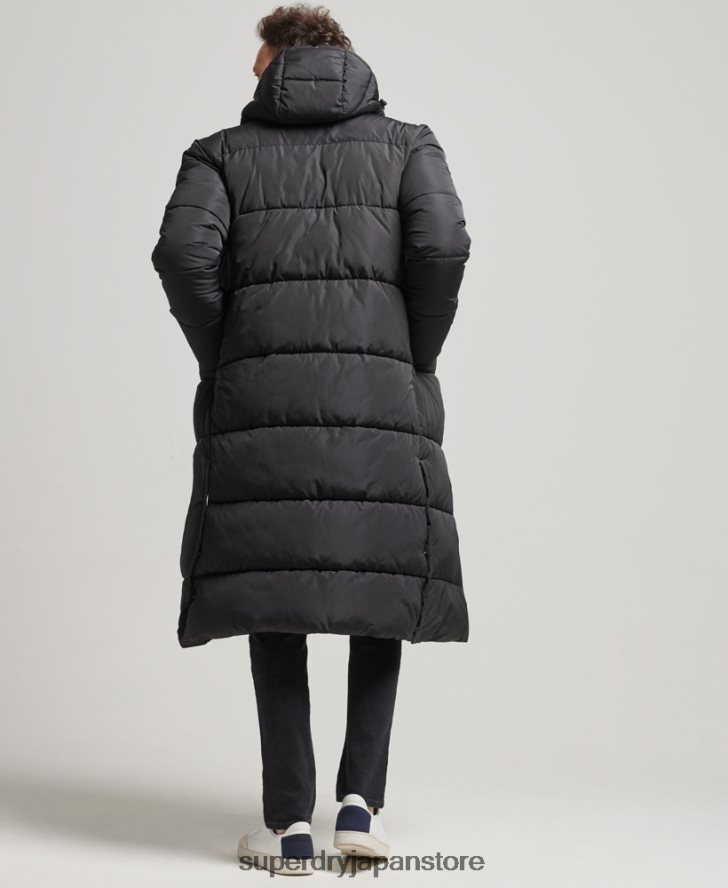 スタジオ スーパー デュベ コート 男性 Superdry 衣類 黒 2J62PZ1012