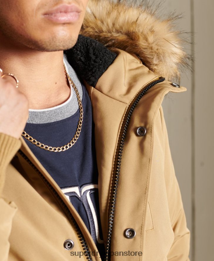 エベレスト ボンバージャケット 男性 Superdry 衣類 黄褐色 2J62PZ1055
