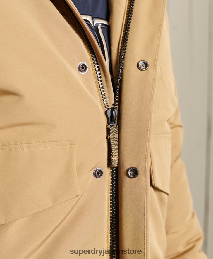 エベレスト ボンバージャケット 男性 Superdry 衣類 黄褐色 2J62PZ1055