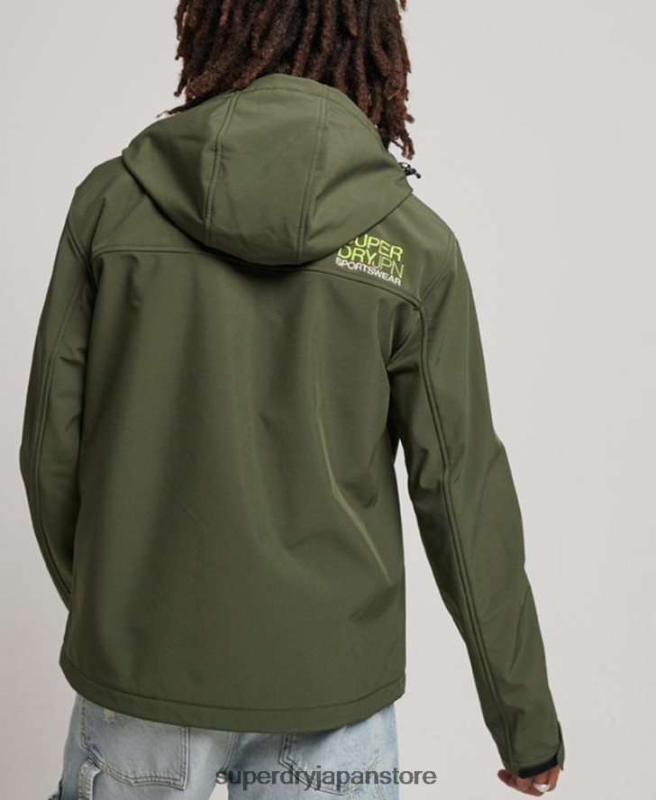 トレッカージャケット 男性 Superdry 衣類 カーキ 2J62PZ1063