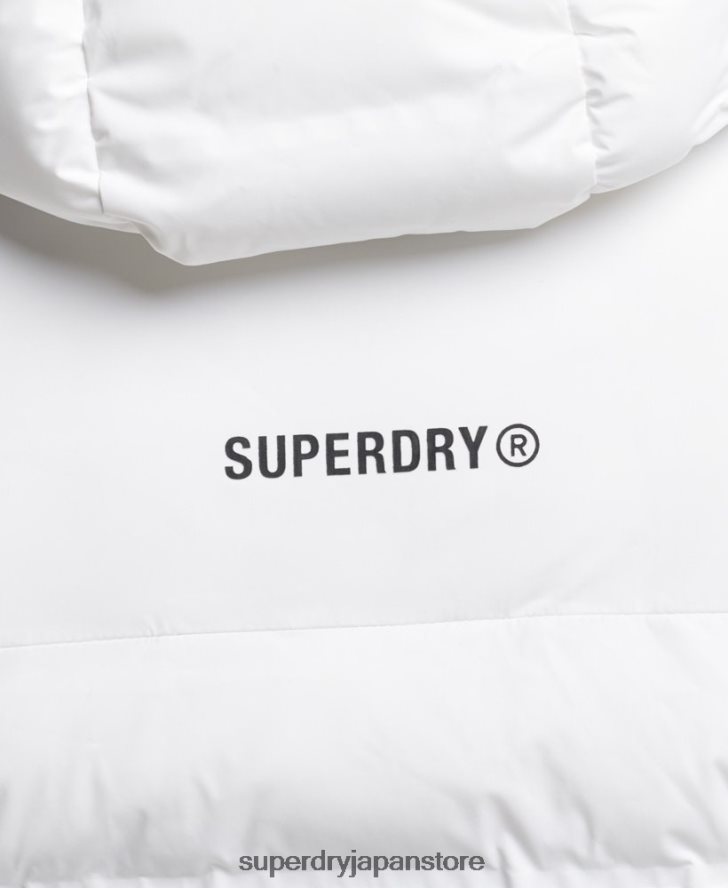 ヒートシールパッド入りジャケット 男性 Superdry 衣類 白 2J62PZ1073