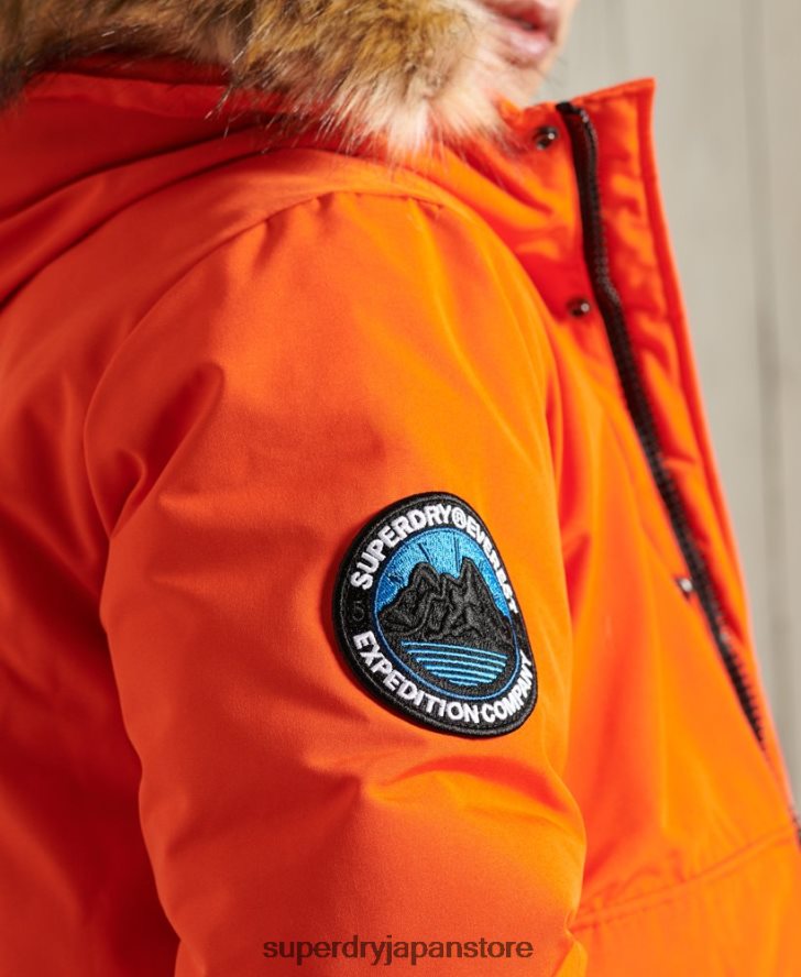 エベレスト ボンバージャケット 男性 Superdry 衣類 オレンジ 2J62PZ1082