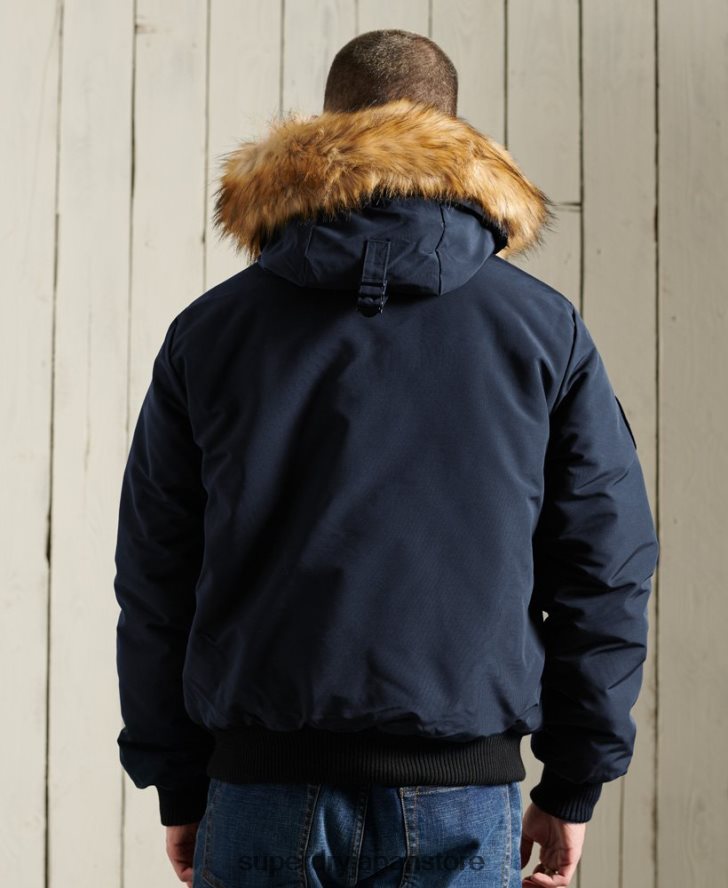 エベレスト ボンバージャケット 男性 Superdry 衣類 海軍 2J62PZ1085