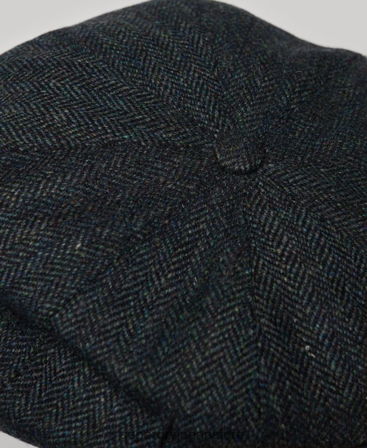 ベイカーボーイキャップ 男性 Superdry アクセサリー 青 2J62PZ111