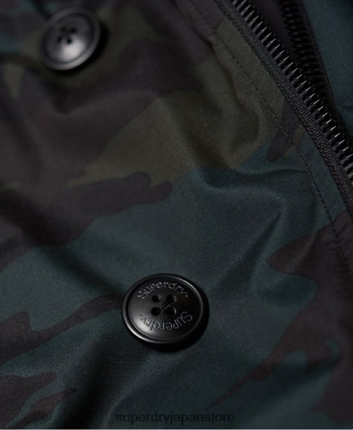 パーカージャケット 男性 Superdry 衣類 緑 2J62PZ1134