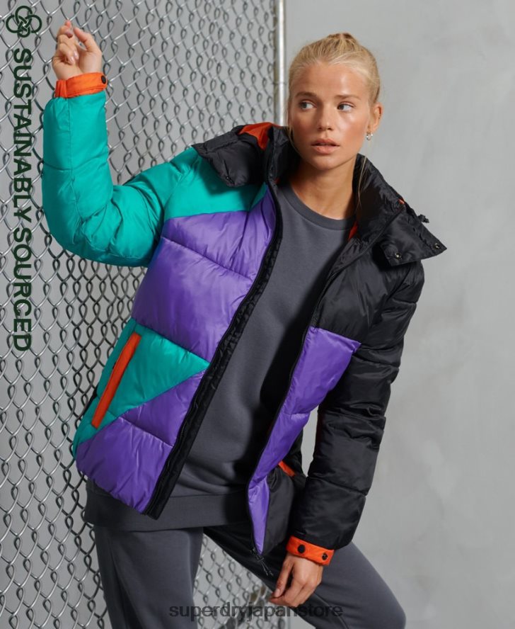 スポーツスタイルのエナジーダウンジャケット 女性 Superdry 衣類 マルチ 2J62PZ1155