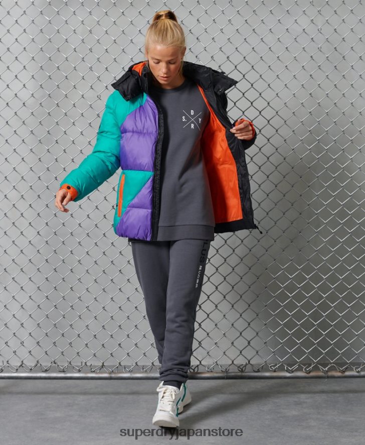 スポーツスタイルのエナジーダウンジャケット 女性 Superdry 衣類 マルチ 2J62PZ1155