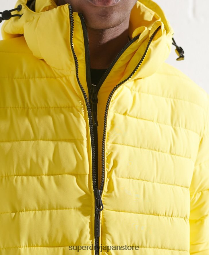 フード付きフジジャケット 男性 Superdry 衣類 黄色 2J62PZ1162