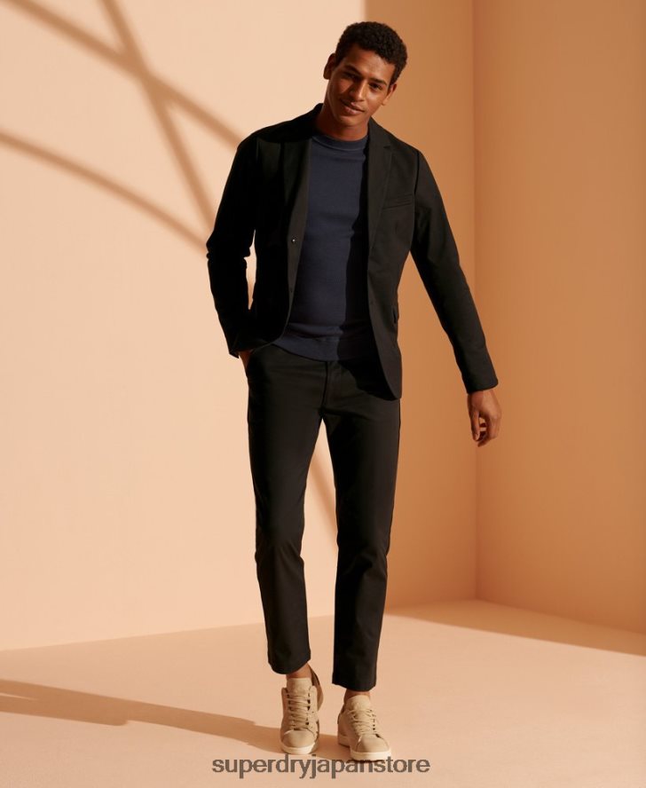 限定版コットンブレザー 男性 Superdry 衣類 黒 2J62PZ1173