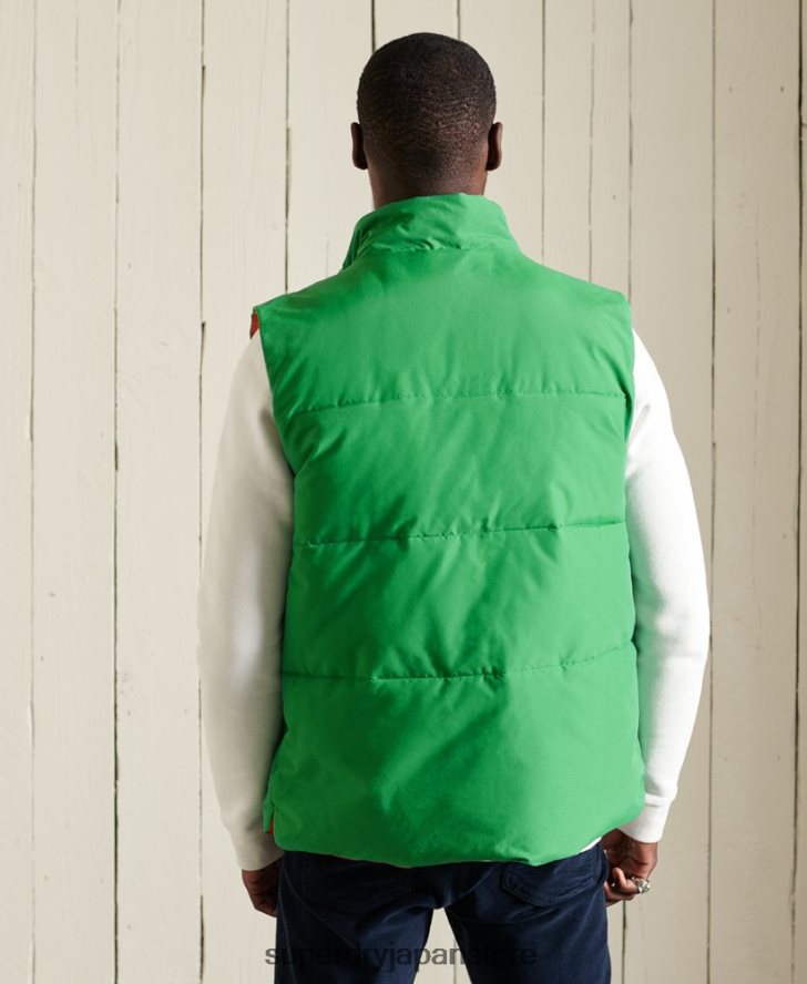 マウンテンジレ 男性 Superdry 衣類 緑 2J62PZ1176