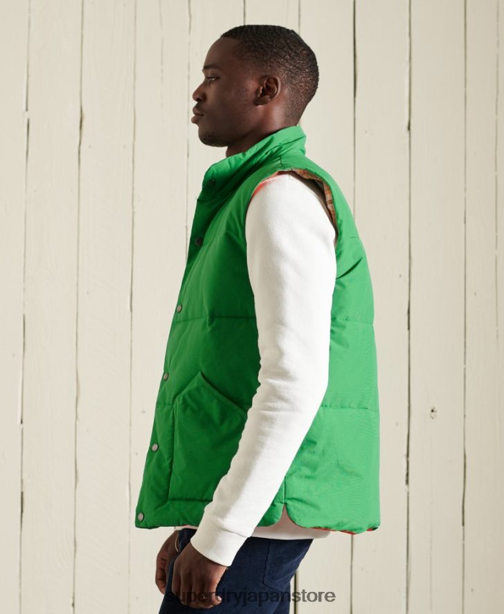 マウンテンジレ 男性 Superdry 衣類 緑 2J62PZ1176