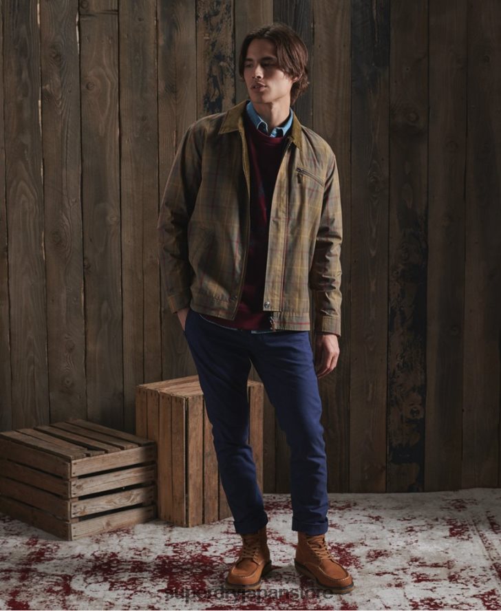 限定版ドライクルーザージャケット 男性 Superdry 衣類 茶色 2J62PZ1181