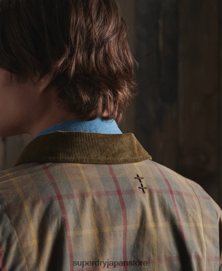 限定版ドライクルーザージャケット 男性 Superdry 衣類 茶色 2J62PZ1181