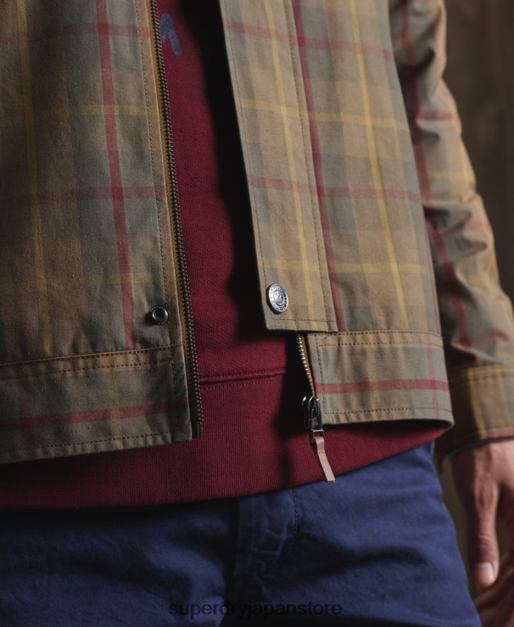 限定版ドライクルーザージャケット 男性 Superdry 衣類 茶色 2J62PZ1181