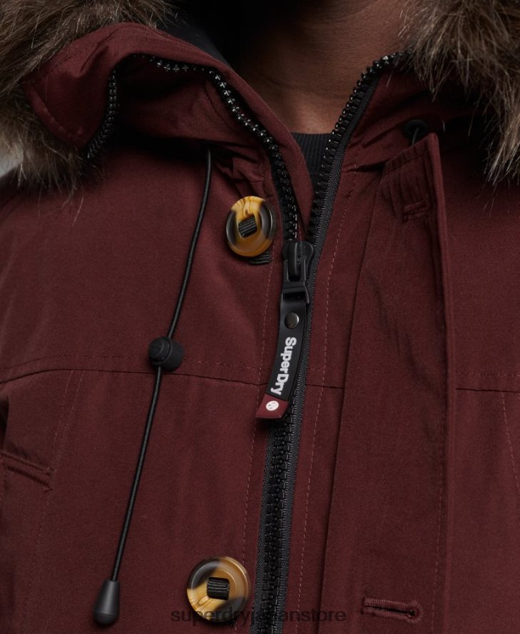 ルーキーダウンパーカージャケット 男性 Superdry 衣類 紫 2J62PZ1185