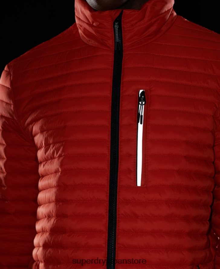 パッカウェイ フードなしフジジャケット 男性 Superdry 衣類 オレンジ 2J62PZ1190