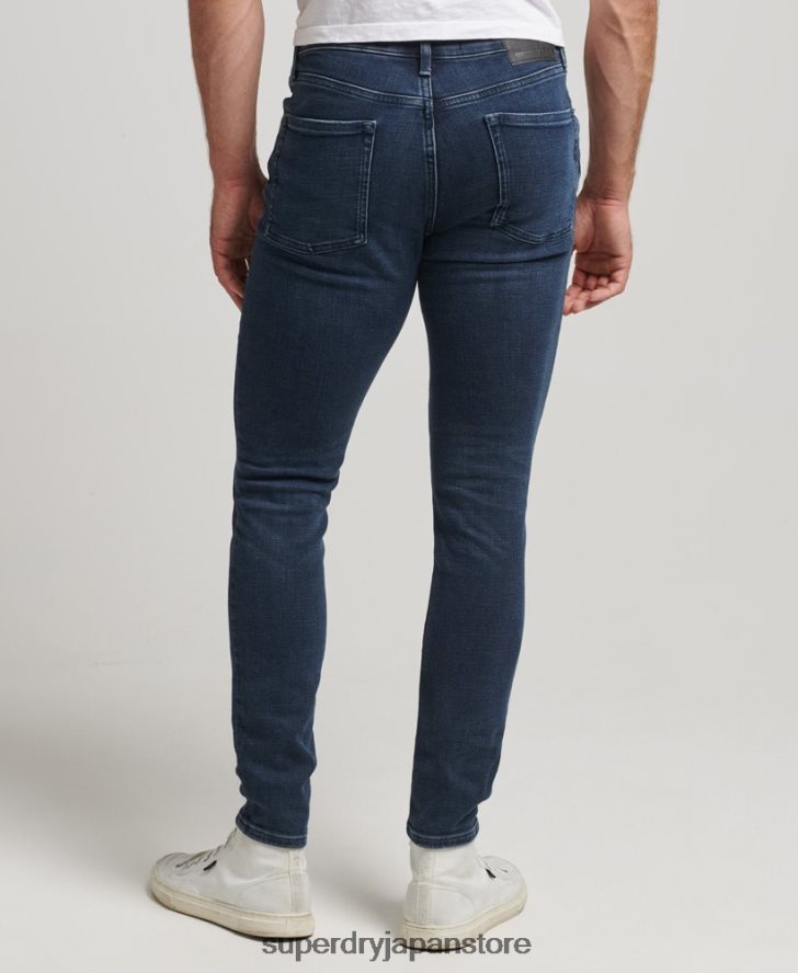 ヴィンテージスキニージーンズ 男性 Superdry 衣類 濃紺 2J62PZ1206