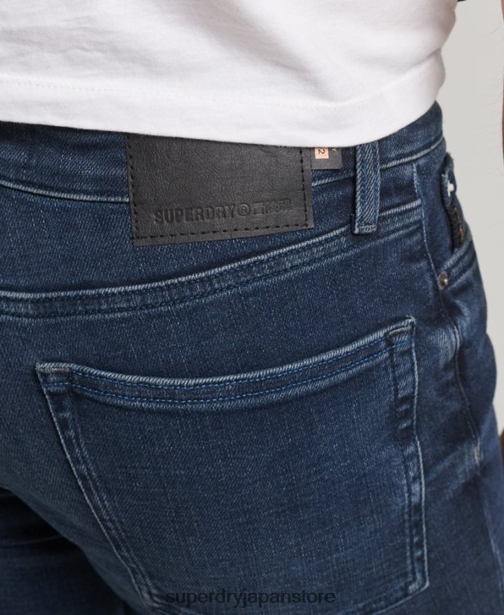 ヴィンテージスキニージーンズ 男性 Superdry 衣類 濃紺 2J62PZ1206