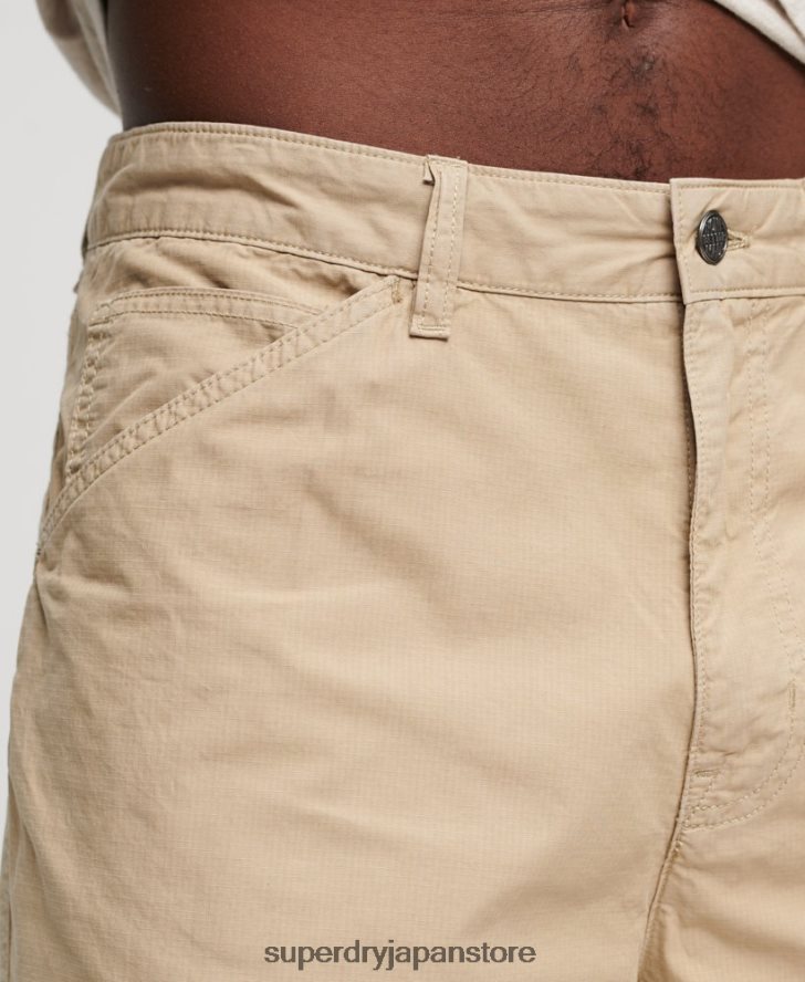 カーペンターショーツ 男性 Superdry 衣類 黄褐色 2J62PZ120