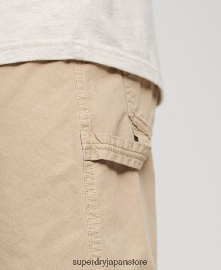 カーペンターショーツ 男性 Superdry 衣類 黄褐色 2J62PZ120