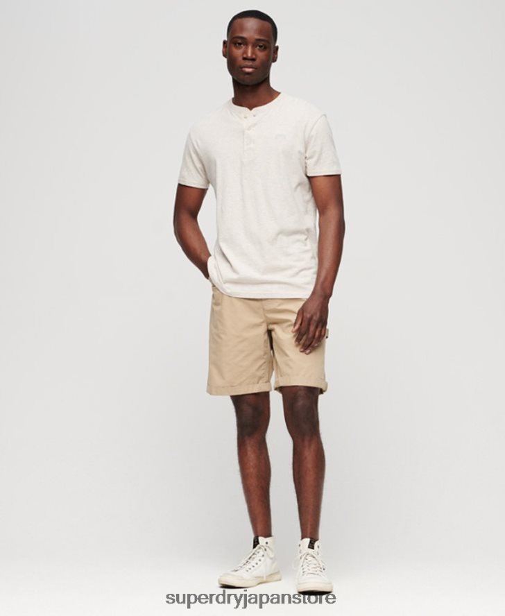 カーペンターショーツ 男性 Superdry 衣類 黄褐色 2J62PZ120
