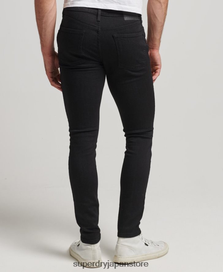 ヴィンテージスキニージーンズ 男性 Superdry 衣類 黒 2J62PZ1210