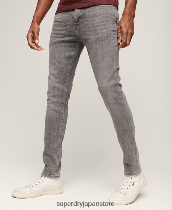 ヴィンテージスキニージーンズ 男性 Superdry 衣類 グレー 2J62PZ1213
