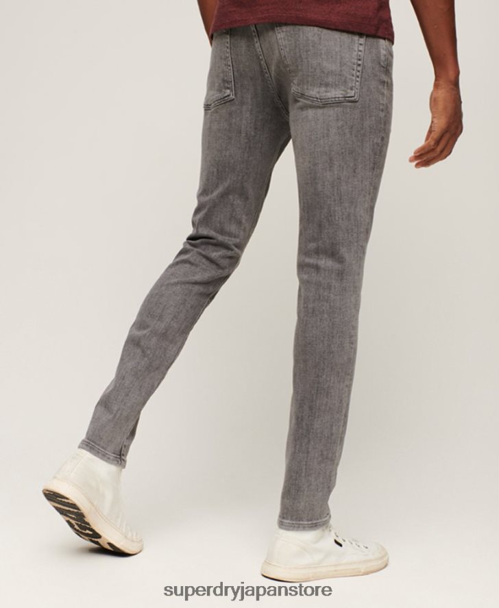 ヴィンテージスキニージーンズ 男性 Superdry 衣類 グレー 2J62PZ1213