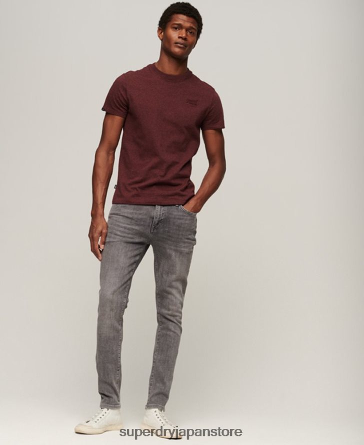 ヴィンテージスキニージーンズ 男性 Superdry 衣類 グレー 2J62PZ1213