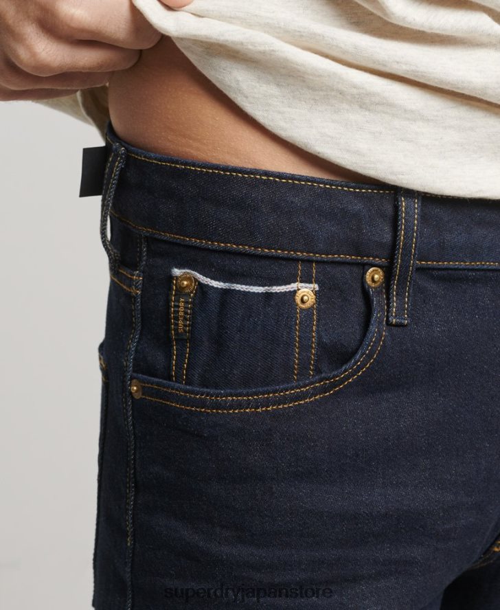 マーチャント ストア - オーガニック スリム ジーンズ 男性 Superdry 衣類 濃紺 2J62PZ1219
