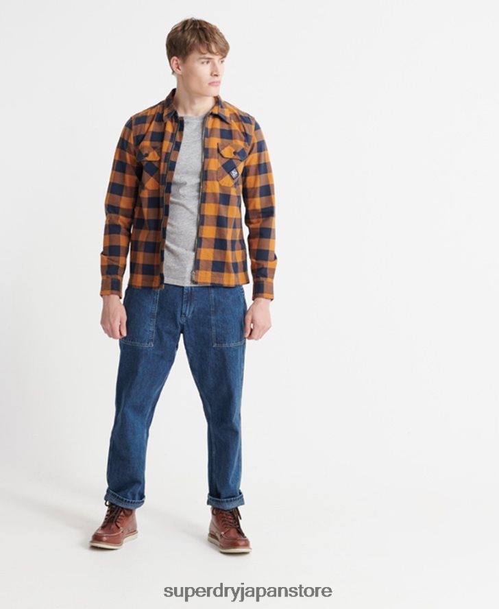 ライオネル イージー ファティーグ ジーンズ 男性 Superdry 衣類 青 2J62PZ1233