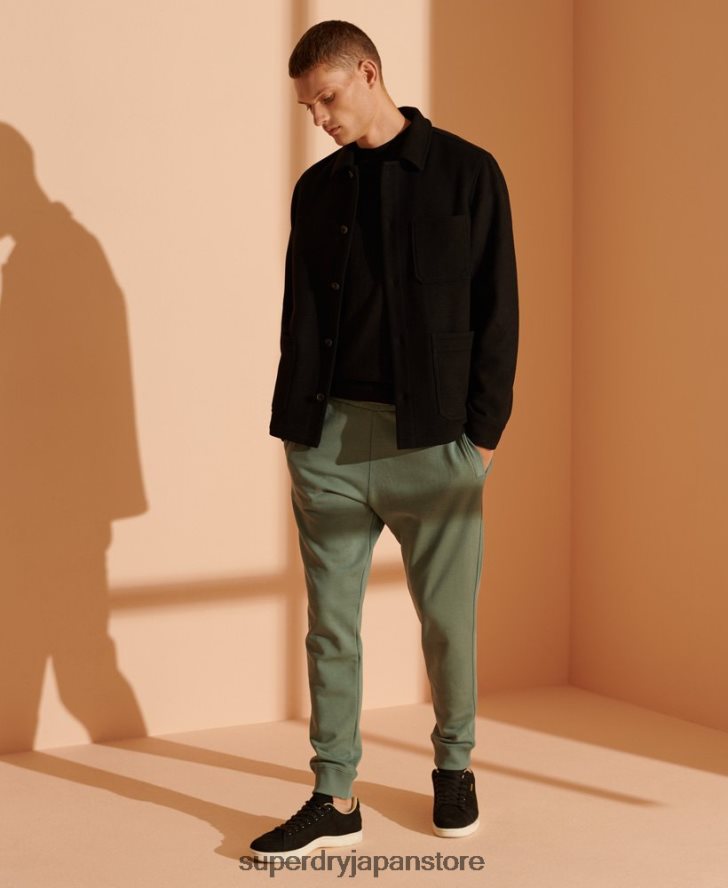 メリノ ライトウェイト クルージャンパー 男性 Superdry 衣類 黒 2J62PZ1338